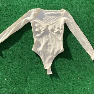SOLD white/ivory bodysuit
